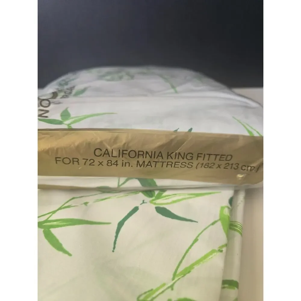 New Utica Bamboo California King Fitted Sheet & 1 pillow case
